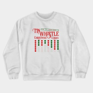 Retro Tin Whistle Christmas Crewneck Sweatshirt